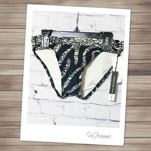 NWT Carmen Marc Valvo Tribal Print Bikini Bottoms